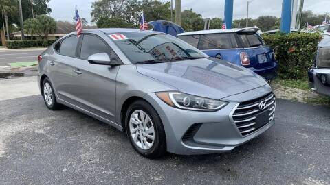 2017 Hyundai Elantra for sale at AUTO PROVIDER in Fort Lauderdale FL