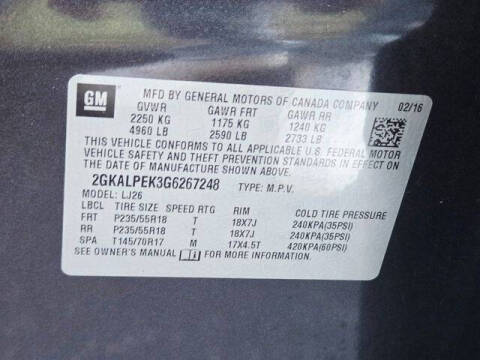 2016 GMC Terrain SLT