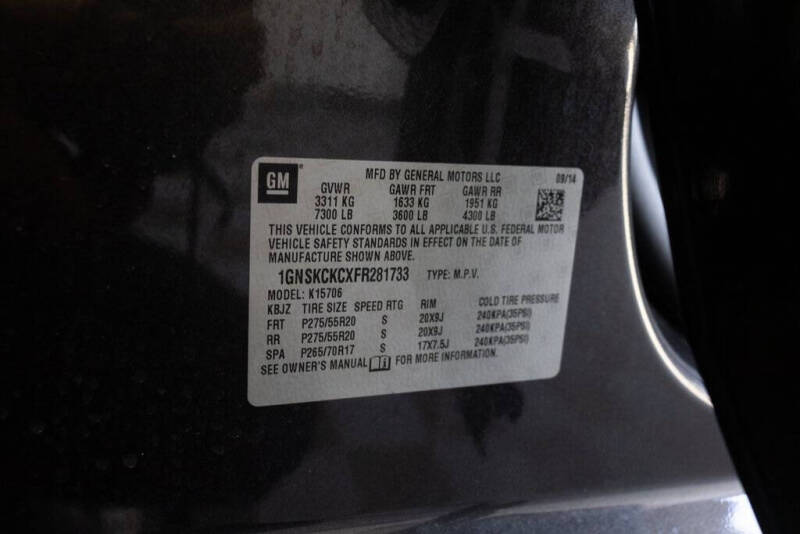 2015 Chevrolet Tahoe LTZ