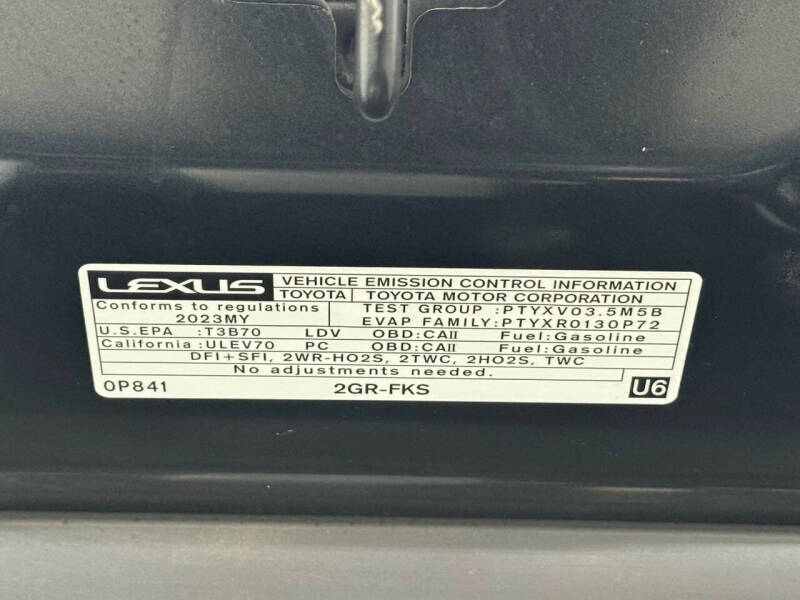 2023 Lexus ES 350 F SPORT Handling