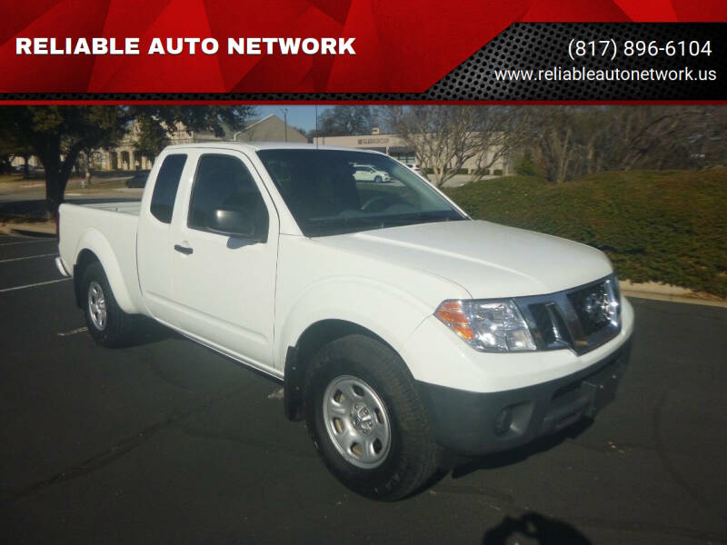 2020 Nissan Frontier for sale at RELIABLE AUTO NETWORK in Arlington TX