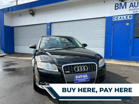 2008 Audi A4 for sale at BM Auto Sales LLC in Cincinnati OH