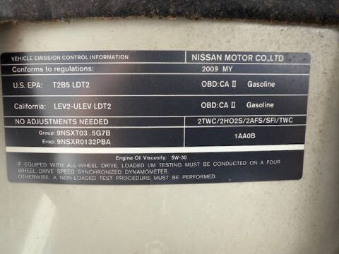 2009 Nissan Murano S