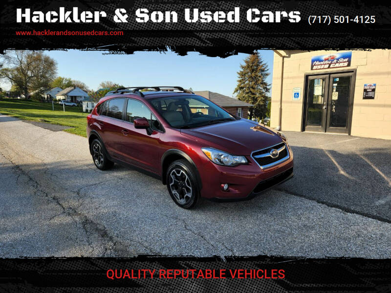 2013 Subaru XV Crosstrek for sale at Hackler & Son Used Cars in Red Lion PA