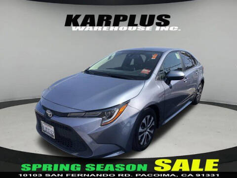 2020 Toyota Corolla Hybrid for sale at Karplus Warehouse in Pacoima CA