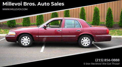 2004 Mercury Grand Marquis for sale at Millevoi Bros. Auto Sales in Philadelphia PA