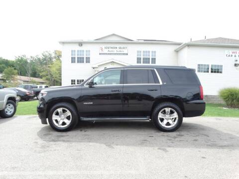 2015 Chevrolet Tahoe for sale at SOUTHERN SELECT AUTO SALES in Medina OH