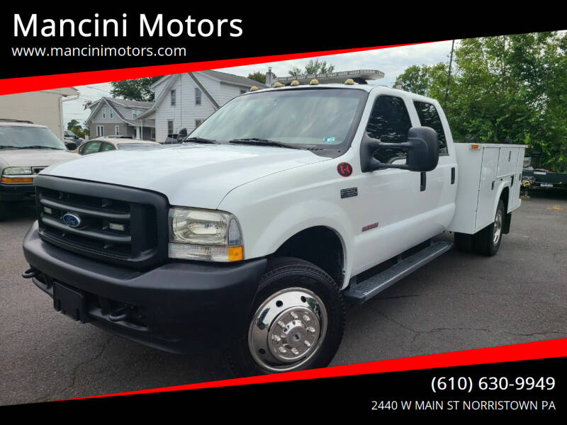 2004 Ford F-550 Super Duty for sale at Mancini Motors in Norristown PA
