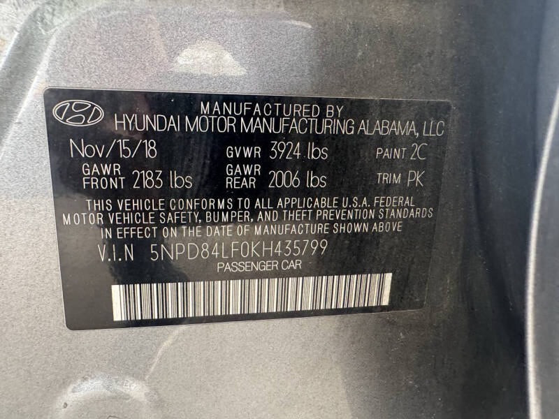 2019 Hyundai Elantra