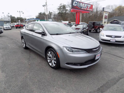 2016 Chrysler 200 for sale at Comet Auto Sales in Manchester NH