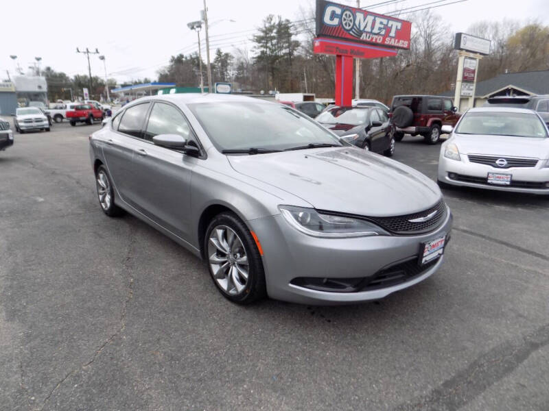 2016 Chrysler 200 for sale at Comet Auto Sales in Manchester NH