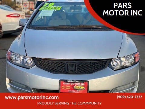 2010 Honda Civic for sale at PARS MOTOR INC in Pomona CA