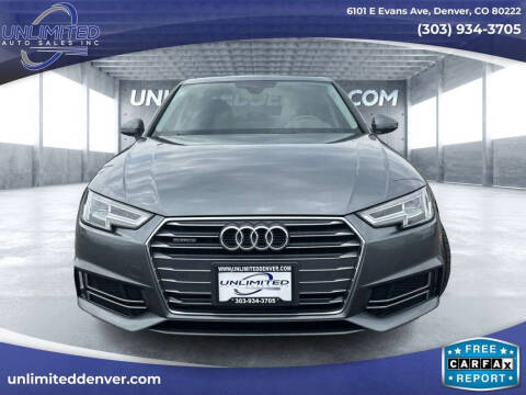 2017 Audi A4 2.0T quattro Premium Plus