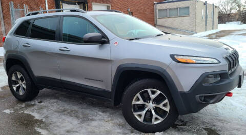 2017 Jeep Cherokee for sale at Minnesota Auto Sales in Golden Valley MN