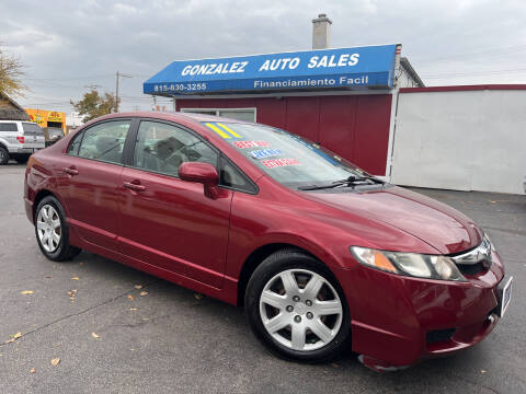 2011 Honda Civic for sale at Gonzalez Auto Sales in Joliet IL