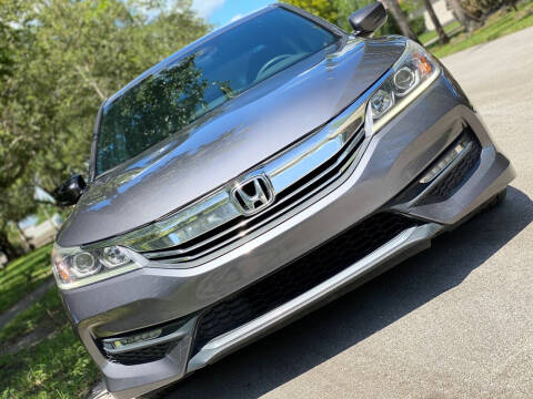 2016 Honda Accord for sale at HIGH PERFORMANCE MOTORS in Hollywood FL