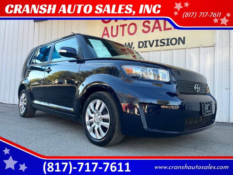 2008 Scion xB for sale at CRANSH AUTO SALES, INC in Arlington TX