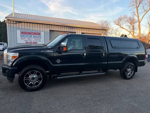 2013 Ford F-350 Super Duty for sale at HOLLINGSHEAD MOTOR SALES in Cambridge OH