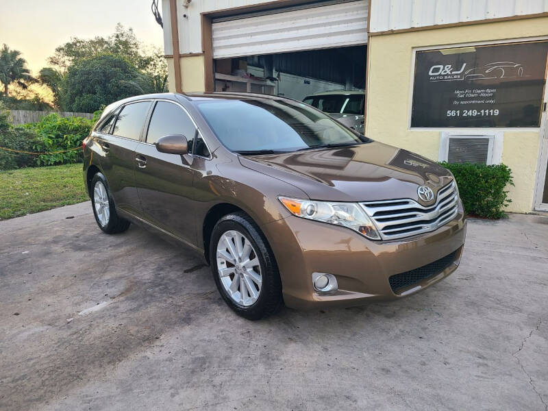 2010 Toyota Venza for sale at O & J Auto Sales in Royal Palm Beach FL