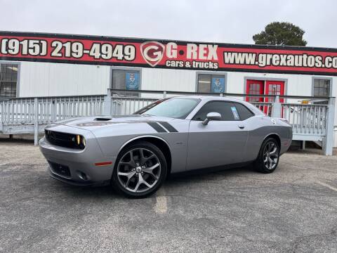 2018 Dodge Challenger for sale at G Rex Cars & Trucks in El Paso TX