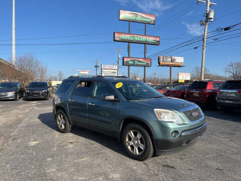 2010 GMC Acadia for sale at Boardman Auto Mall in Boardman OH
