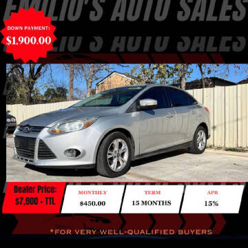 2013 Ford Focus for sale at Emilio's Auto Sales in San Antonio TX