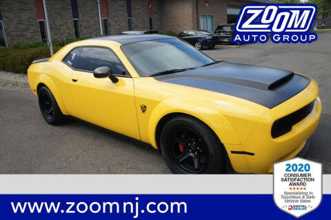2018 Dodge Challenger for sale at Zoom Auto Group in Parsippany NJ