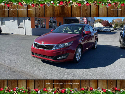 2013 Kia Optima for sale at Lehigh Valley Truck n Auto LLC. in Schnecksville PA