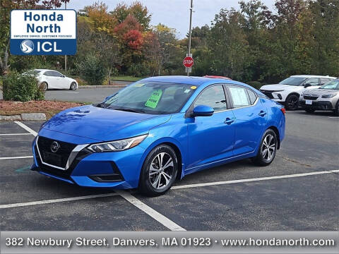 2020 Nissan Sentra for sale at 1 North Preowned in Danvers MA