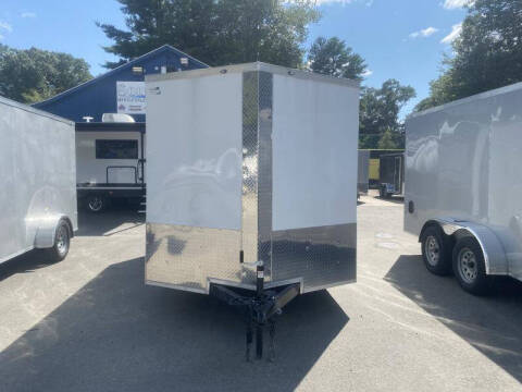 2024 J&C Suppliers 7X12SA W/REAR RAMP DOOR for sale at Souza Wholesale Trailers LLC in Canterbury CT