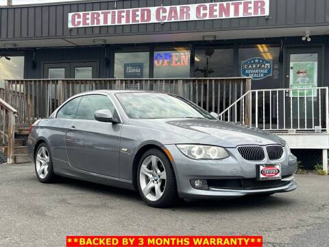 2013 BMW 3 Series for sale at CERTIFIED CAR CENTER in Fairfax VA