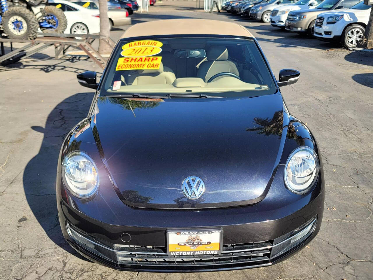 2013 Volkswagen Beetle Convertible for sale at Victory Motors Inc in Modesto, CA