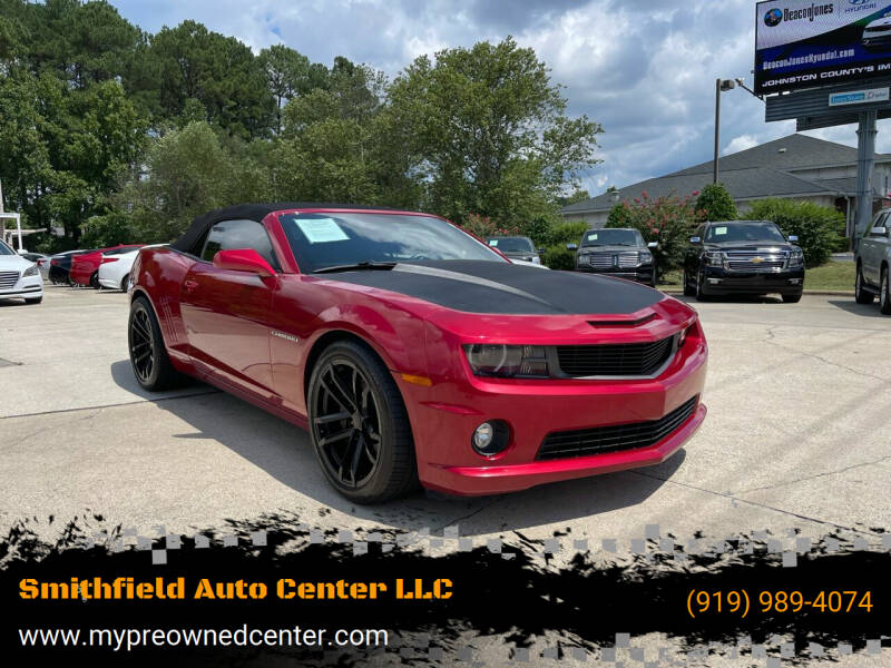 2013 Chevrolet Camaro for sale at Smithfield Auto Center LLC in Smithfield NC