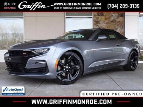 2019 Chevrolet Camaro for sale at Griffin Buick GMC in Monroe NC