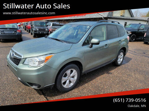 2014 Subaru Forester for sale at Stillwater Auto Sales in Oakdale MN