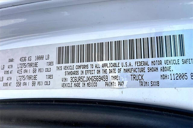 2017 RAM 2500 Tradesman