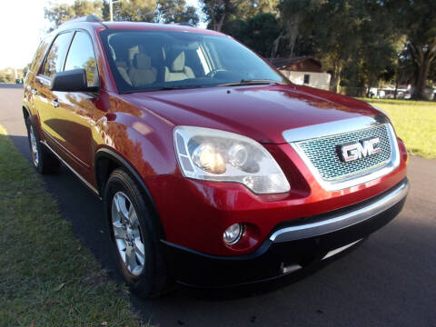 2012 GMC Acadia for sale at LANCASTER'S AUTO SALES INC in Fruitland Park FL
