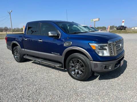 2017 Nissan Titan for sale at RAYMOND TAYLOR AUTO SALES in Fort Gibson OK