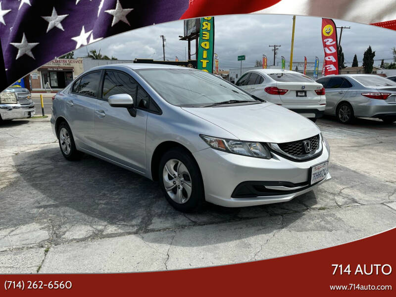 2015 Honda Civic for sale at 714 Autos in Whittier CA