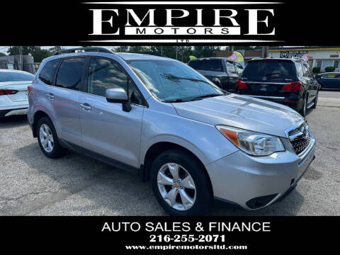 2016 Subaru Forester 2.5i Limited