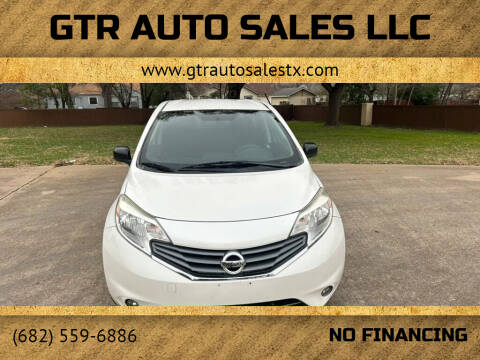 2014 Nissan Versa Note for sale at GTR Auto Sales LLC in Haltom City TX