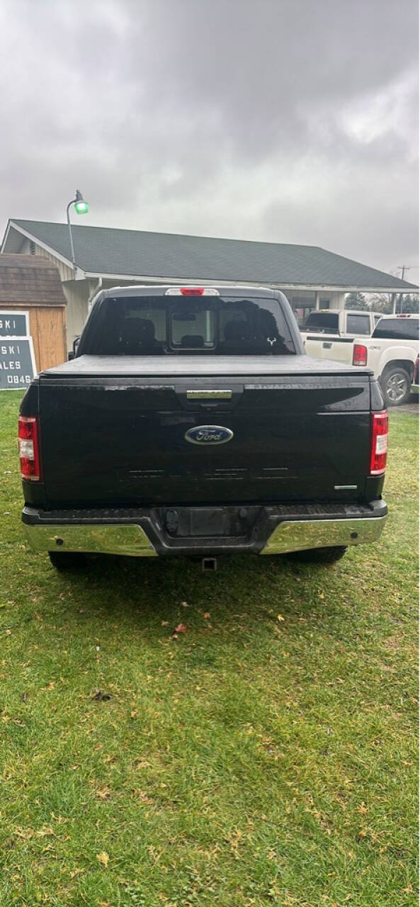 2018 Ford F-150 for sale at Zolinski Auto Sale in Saginaw, MI