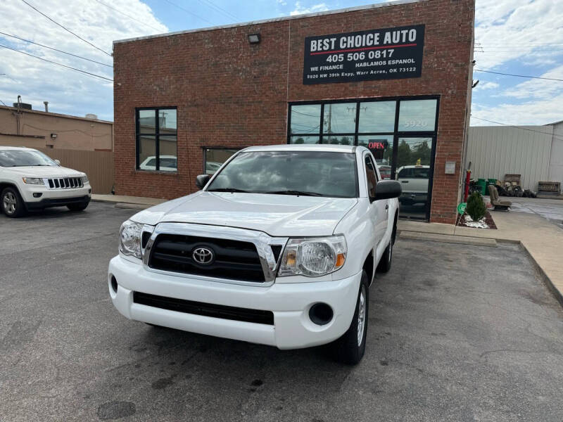 2007 Toyota Tacoma for sale at Best Choice Auto in Warr Acres OK