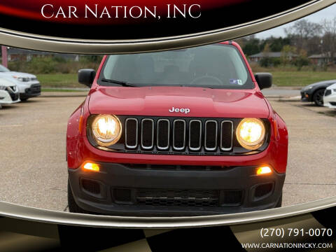 2017 Jeep Renegade for sale at Car Nation, INC in Bowling Green KY