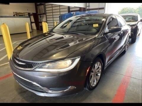 2015 Chrysler 200 for sale at FREDY CARS FOR LESS in Houston TX