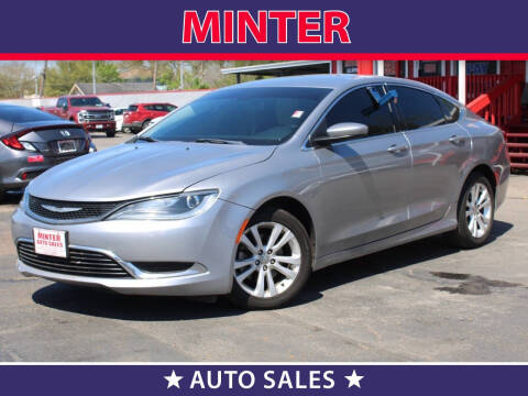 2015 Chrysler 200 for sale at Minter Auto Sales in South Houston TX