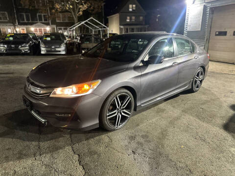 2016 Honda Accord for sale at Polonia Auto Sales and Repair Shop in Boston MA