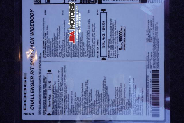 2022 Dodge Challenger R/T Scat Pack