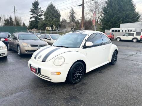 1998 Volkswagen New Beetle for sale at Apex Motors Inc. in Tacoma WA