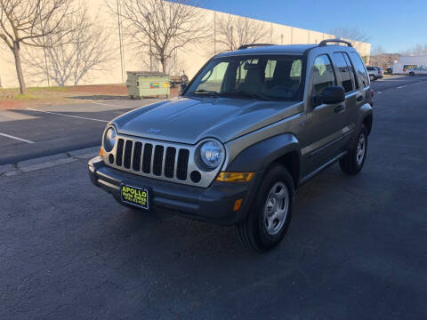 2006 Jeep Liberty for sale at APOLLO AUTO SALES in Sacramento CA